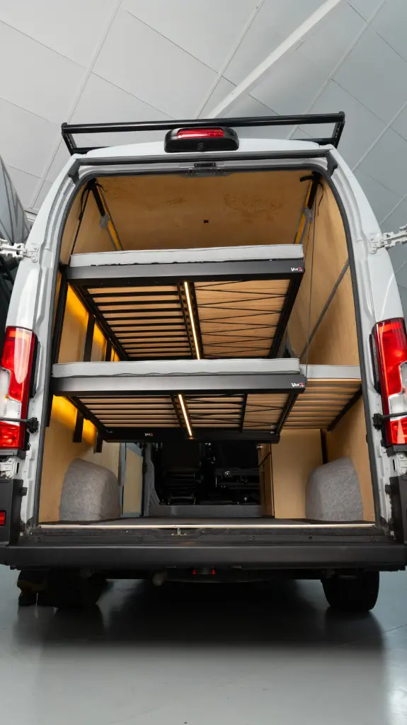 VAN7 Stock-Hubbett für bis zu 5 Personen
